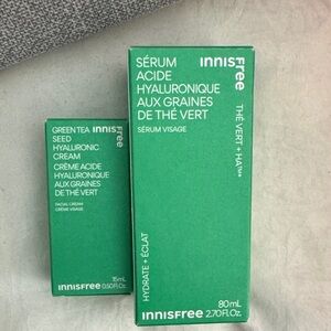 Innisfree Green Tea Hydrating Serum & Cream Set